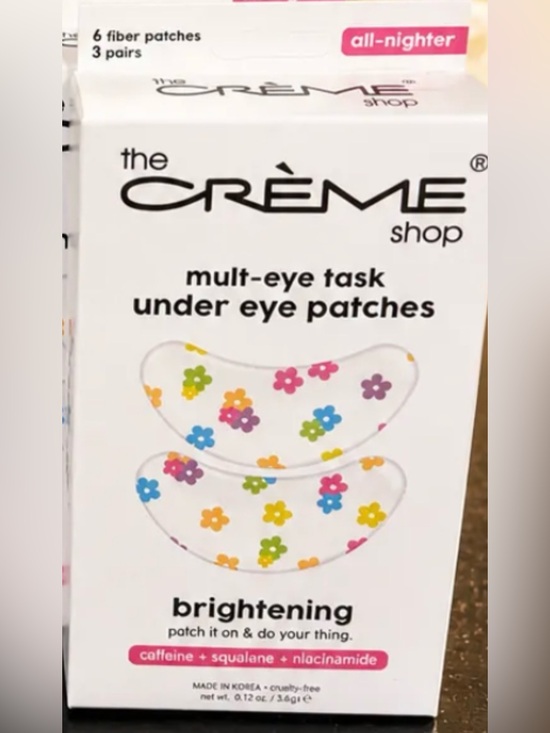 The Creme Shop Other - The Crème Shop Brightening Multi-Eye Task Under Eye Patches